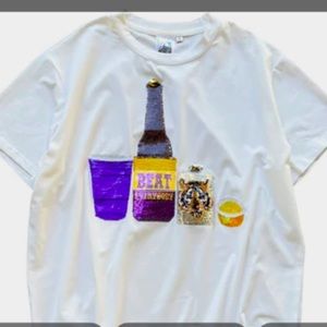 Let’s Geaux Drink tee by Queen of Sparkles